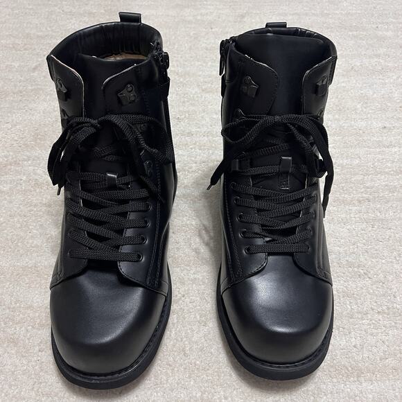 Mt. Emey 504 Supra-Depth Leather Boot Orthopedic Black 8" Size 13 9E - Picture 2 of 11